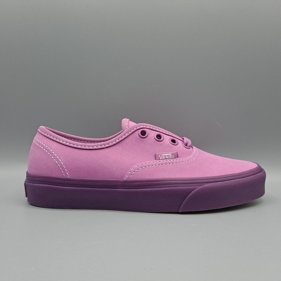 New Vans Authentic Violet Translucent Purple Gum Sole Pink with White Stitching - Picture 3 of 10